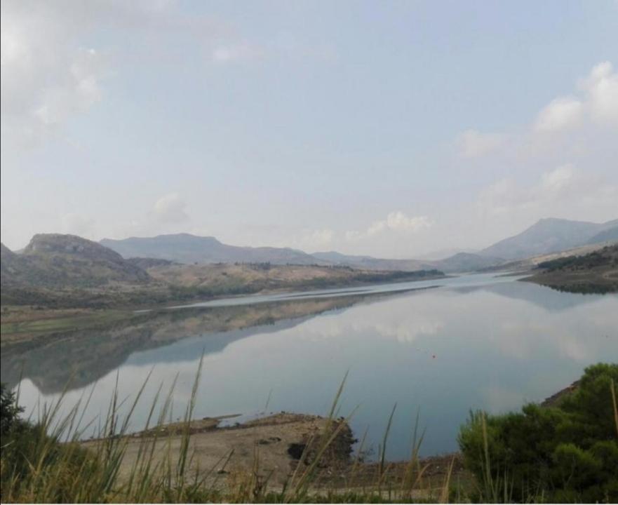 L'Opuntia sul lago Caccamo Exterior foto