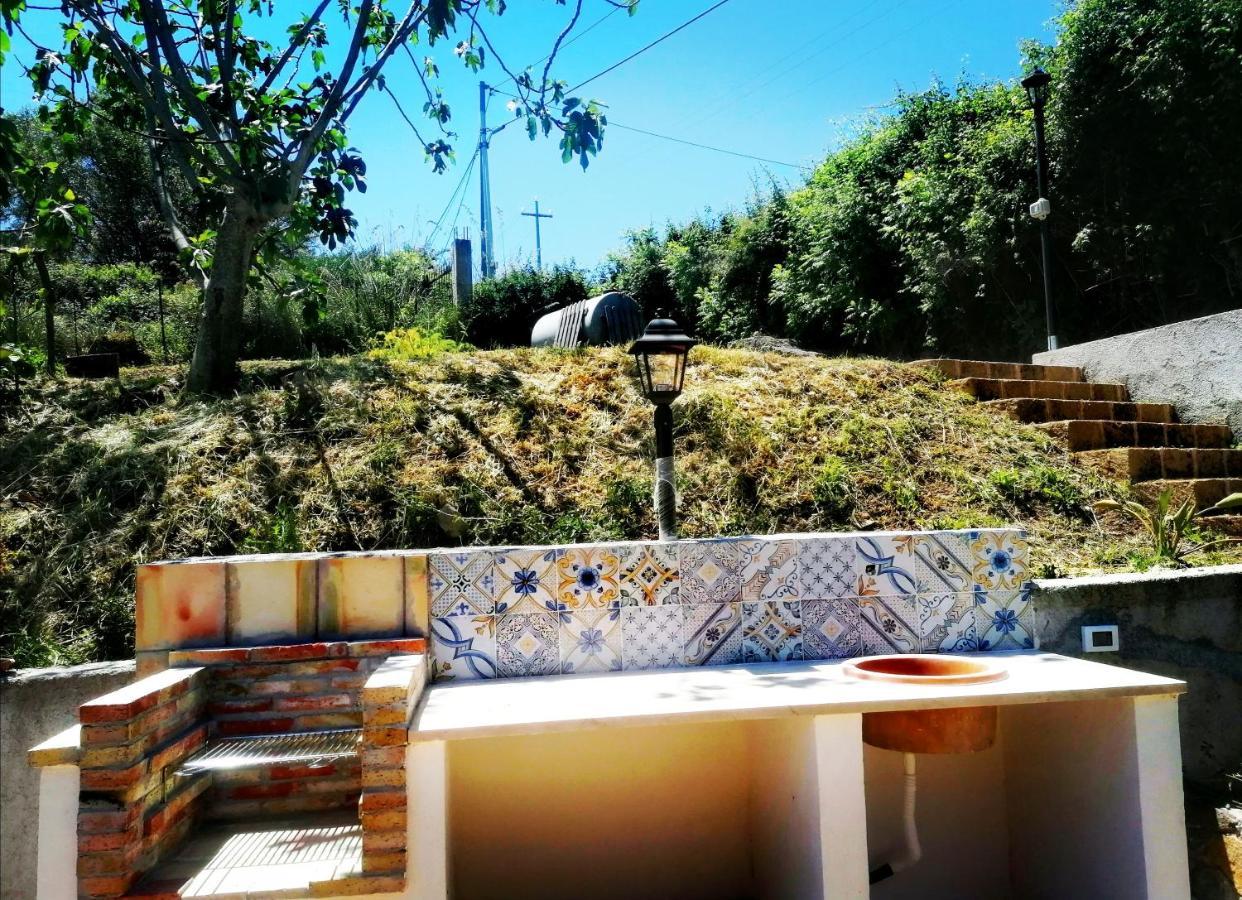 L'Opuntia sul lago Caccamo Exterior foto